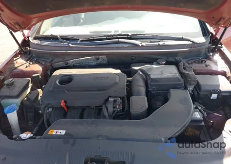 2016 Hyundai Sonata Se из США, поврежденный, VIN 5NPE24AF8GH269693